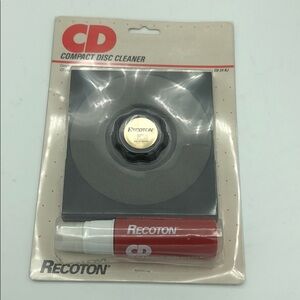 Recoton Vintage Music CD Compact Disc Cleaner 1991